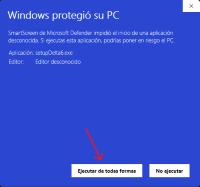 Cómo permitir la instalación - Paso 2
